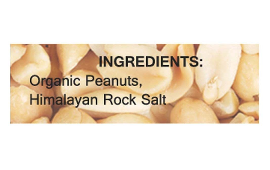 Auroganics Crunchy Nutty Peanut Butter    Glass Jar  350 grams